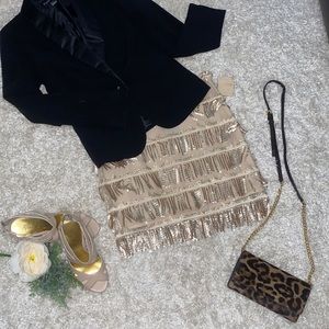 Forever 21 Short Sequined Skirt